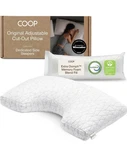 Coop Home Goods The Original Cut-out Adjustable Pillow, King Size Bed Pillows. Fixed Price $69.99.