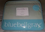 Twin Sheet Set Bluebellgray Embroidered 100% Cotton Nessa Solid Green 3 Pc New!. Fixed Price $110.00.
