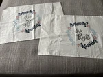 Mr. Right And Mrs. Always Pillow Cases Wedding Engagement 30X20 New. Fixed Price $29.99.
