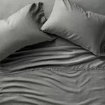 Full 100% Linen Sheet Set Dark Gray - Casaluna. Fixed Price $57.99.
