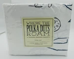 New Amadora Where The Polka Dots Roam Twin Sheet Set. Fixed Price $15.19.