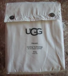 Ugg Haven Cooling Technology King Size Sheet Set All Season Sand Nwot W/ Pouch. Fixed Price $94.95.