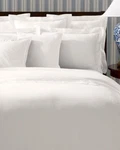 Ralph Lauren Palmer Percale 464 Tc Pale Flnl Queen Flat Sheet $145 Nip. Fixed Price $93.50.