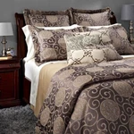 Sferra Tarsia Queen 3 Piece Duvet Cover & Shams Egyptian Cotton Sateen Italy New. Fixed Price $345.60.