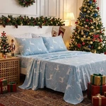 Caromio Christmas Bed King, Soft Brushed Microfiber Set, 16 Inc. Fixed Price $64.89.
