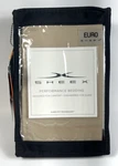 New Sheex Experience Performance Fabric Euro Pillow Sham Khaki 26". Fixed Price $24.00.