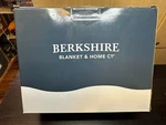 Berkshire Brushed Microfiber Sheet 4 Piece Queen Set, Choice Black, Blue Or Red. Fixed Price $29.95.