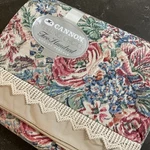 Nos Vintage Cannon Sterling Choice Floral Queen Bed Flat Sheet Luxury Percale. Fixed Price $32.30.