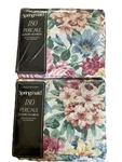 Springmaid King Sheet Set Pink Floral Tiffany Cotton Blend New Sealed Vintage. Fixed Price $38.75.