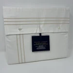 Ralph Lauren King Organic Cotton Rl Sateen Flat Sheet Coastal Sand. Fixed Price $89.99.