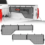 Fit 2014-2021 Toyota Tundra 5.5' Bed Side Molle Panels Black Steel Frames 2PCS. Fixed Price $159.19.
