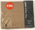 New Ralph Lauren Polo Flat Sheet Pony King Lt Brown Tan Vicuna Supima Cotton. Fixed Price $68.99.