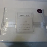 Full Size Sheet Set 1000 Thread Count Eqyptian Cotton White 4 Piece Milano Coll.. Fixed Price $22.00.