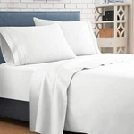 Clara Clark Supreme 1500 Series Bed Sheet Set Of 4 Peice- White- Sz: Queen. Fixed Price $39.99.