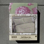 Wicked: For Good X Katie Kime Green & Pink Full Size Bed Sheet 4 Pc Set New. Fixed Price $18.99.