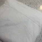 Matouk King White Crisp Flat Sheet. 100% Cotton Percale Unused. Fixed Price $75.00.