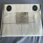 King Bamboo Sheet Set Off-white. Luxury 1 Flat, Fitted 4 Pillow Cases. Fixed Price $74.99.