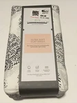 Threshold White Paisley Print 300 Thread Count Ultra Soft Queen Size Flat Sheet. Fixed Price $9.99.
