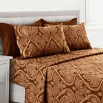 Ldc Full Size Bed Sheets Set 6-PC Cooling Breathable Hotel Mic.... Fixed Price $33.26.