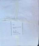 Pottery Barn Belgian Flax Linen King Sheet Set White. Fixed Price $175.00.