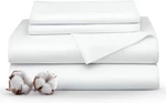 Minor Monkey 1000 Thread Count Egyptian Cotton Sheets Twin Size White Bed. Fixed Price $87.99.