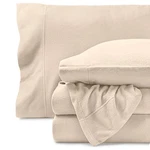 Bare Home Super Soft Sheet Set - Queen Size Extra Plush Polar Fleece,. Fixed Price $80.42.