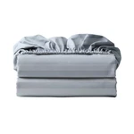 Zaizaihome 2 Pack 600 Thread Count 100 Egyptian Cotton Fitted Sheet Only Queen. Fixed Price $65.73.
