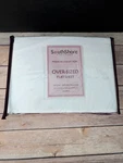 Southshore Fine Linens Over-sized Flat Sheet 132X110 Inches. Fixed Price $27.00.