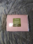 New Canopy 300 Thread Count Simply Solids Artic Pink Cotton Sheet Full Size Set. Fixed Price $21.99.