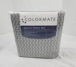 Colormate Sears Brushed Polyester Queen Sheet Set Of 4 - New In Package. Fixed Price $39.99.
