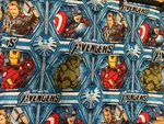 Marvel Avengers Twin Flat Sheet Comic Bedding Iron Man Hulk Captain America. Fixed Price $17.95.