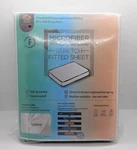 N&y Home Full Size Microfiber Stretch Fitted Soft Jersey Knit Sheet Light Green. Fixed Price $14.99.