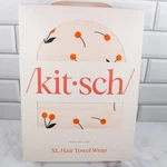 Kitsch Xl Hair Towel Wrap Cherry Print Quick Dry Ultra Absorbent New Box. Fixed Price $28.00.