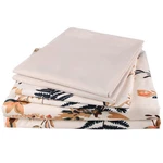 Jsd Boho Floral Print Sheet Set 6 Piece, Soft Blush Queen, Ferns. Fixed Price $38.57.