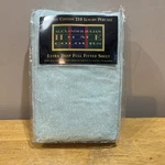 Vtg Dan River Extra Deep Full Fitted Sheet Turquoise Seafoam Percale A. Julian. Fixed Price $29.99.
