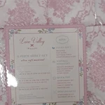 Loire Valley Maison King 6 Piece Ultra Soft Floral Sheet Set Pink, Deep Pockets. Fixed Price $60.00.