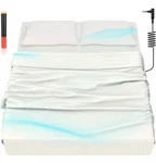 Hllbll Grounding Set, Bed Pillowcase 90% Organic Cotton King White. Fixed Price $75.00.