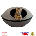 Mod Dream Pod Cat Bed Covered Enclosed Pet Cave House Shell Small Dog Cushion. Fixed Price $60.40.