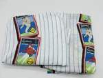 1989 Mlb Baseball Twin Sheet Set (flat & Fitted) Vintage Sports Bedding Bibb Co.. Fixed Price $19.99.