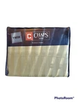 Nwt Chaps Home Somerset Stripe Twin Sheet 3-PIECE Thread Count 400. Fixed Price $29.99.