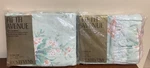 Lot Of Fifth Avenue By Stevens Cottage Flowers Queen Flat & Fitted Sheet Ruffle. Fixed Price $70.20.