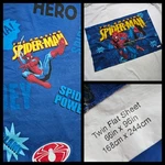 Spiderman Twin Flat Sheet And Pillowcase - Jay Franco & Sons. Fixed Price $26.95.