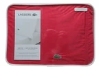 Lacoste 100% Cotton Percale Solid Full Sheet Set Chili Pepper 17138138. Fixed Price $84.00.
