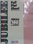 Jubilee Full Flat Sheet - Nos/percale 180 By Cannon/made Usa/bedding/pink. Fixed Price $14.95.