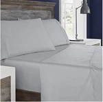 Columbia Omni Shield Super Soft Sateen Full Sheet Set, Stain Repellent Grey.. Fixed Price $56.00.