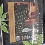 Regal Comfort Queen Sheet Set Black Green Leaf Print Microfiber Bonus Pillowcas. Fixed Price $32.99.