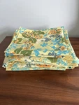 Vintage 70S Thomaston American Mood Double Full Set Sheets Groovy Flowers 50/50. Fixed Price $49.95.