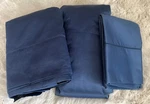 Htf Ralph Lauren 624 Solid Sateen Queen Sheet Set Royal Peacock. Fixed Price $175.00.