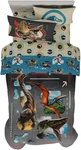 Franco Jurassic World Rebirth Twin Bedding Set 4PC Microfiber Comforter Sheet. Fixed Price $150.46.