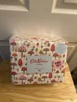 Cath Kidston London Mini Mushroom Russet King Sheet Cotton Percale 4PC. Fixed Price $93.99.